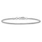 Semi-Solid Round Box with Lobster Clasp Bracelet - WBC