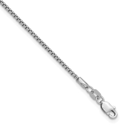 Semi-Solid Round Box with Lobster Clasp Bracelet - WBC
