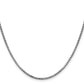 Semi-Solid Round Box with Lobster Clasp Chain - WBC