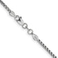 Semi-Solid Round Box with Lobster Clasp Chain - WBC