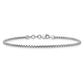 Semi-Solid Round Box with Lobster Clasp Bracelet - WBC