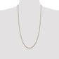 Semi-Solid Round Box with Lobster Clasp Chain - WBC