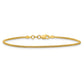 Semi-Solid Round Box with Lobster Clasp Bracelet - WBC