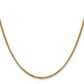 Semi-Solid Round Box with Lobster Clasp Chain - WBC