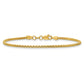 Semi-Solid Round Box with Lobster Clasp Bracelet - WBC