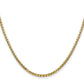 Semi-Solid Round Box with Lobster Clasp Chain - WBC