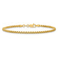 Semi-Solid Round Box with Lobster Clasp Bracelet - WBC