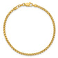 Semi-Solid Round Box with Lobster Clasp Bracelet - WBC