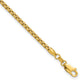 Semi-Solid Round Box with Lobster Clasp Bracelet - WBC