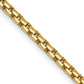 Semi-Solid Round Box with Lobster Clasp Chain - WBC