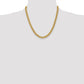 Semi-Solid Miami Cuban with Lobster Clasp Chain - WBC