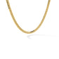 Semi-Solid Miami Cuban with Lobster Clasp Chain - WBC
