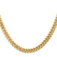 Semi-Solid Miami Cuban with Lobster Clasp Chain - WBC