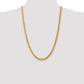 Semi-Solid Miami Cuban with Lobster Clasp Chain - WBC