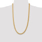 Semi-Solid Miami Cuban with Lobster Clasp Chain - WBC