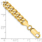 Semi-Solid Miami Cuban with Lobster Clasp Chain - WBC