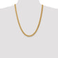 Semi-Solid Miami Cuban with Lobster Clasp Chain - WBC