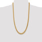 Semi-Solid Miami Cuban with Lobster Clasp Chain - WBC
