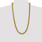 Semi-Solid Miami Cuban with Lobster Clasp Chain - WBC