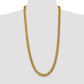 Semi-Solid Miami Cuban with Lobster Clasp Chain - WBC