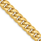 Semi-Solid Miami Cuban with Lobster Clasp Chain - WBC