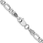 Semi-Solid Figaro with Lobster Clasp Chain - WBC