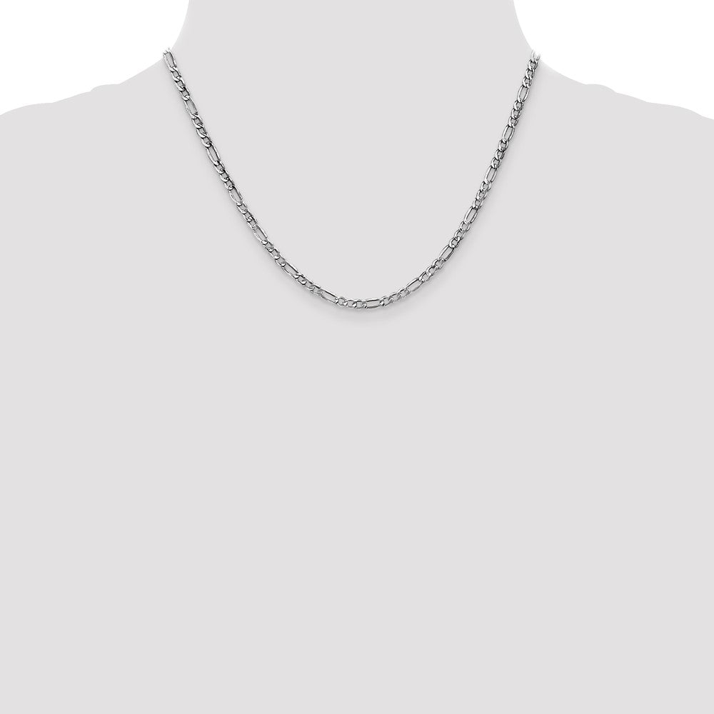 Semi-Solid Figaro with Lobster Clasp Chain - WBC