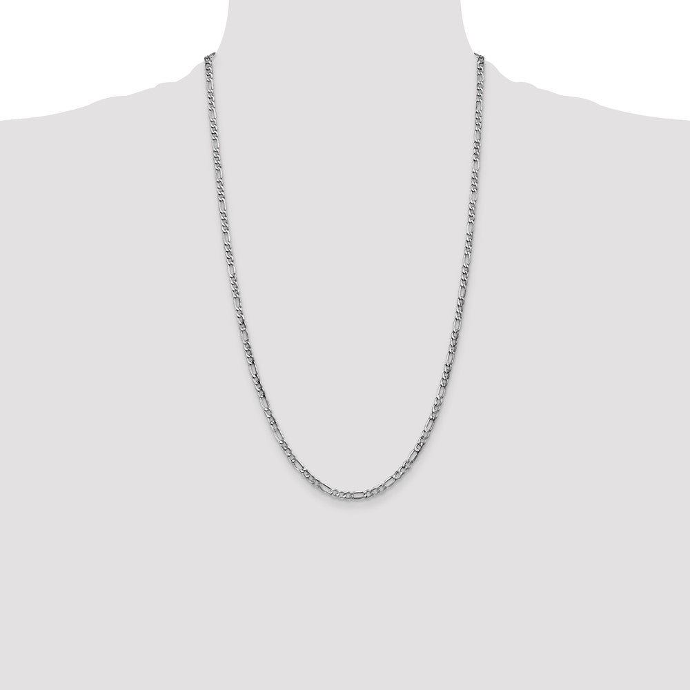Semi-Solid Figaro with Lobster Clasp Chain - WBC