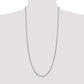 Semi-Solid Round Box with Lobster Clasp Chain - WBC