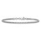 Semi-Solid Round Box with Lobster Clasp Bracelet - WBC