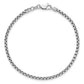 Semi-Solid Round Box with Lobster Clasp Bracelet - WBC