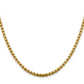 Semi-Solid Round Box with Lobster Clasp Chain - WBC