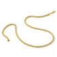 Semi-Solid Round Box with Lobster Clasp Chain - WBC