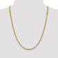 Semi-Solid Round Box with Lobster Clasp Chain - WBC