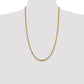 Semi-Solid Round Box with Lobster Clasp Chain - WBC