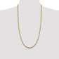 Semi-Solid Round Box with Lobster Clasp Chain - WBC