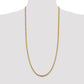 Semi-Solid Round Box with Lobster Clasp Chain - WBC