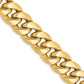 Semi-Solid Miami Cuban with Lobster Clasp Chain - WBC
