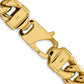 Semi-Solid Miami Cuban with Lobster Clasp Chain - WBC