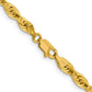Semi Solid Rope with Lobster Clasp Chain - WBC