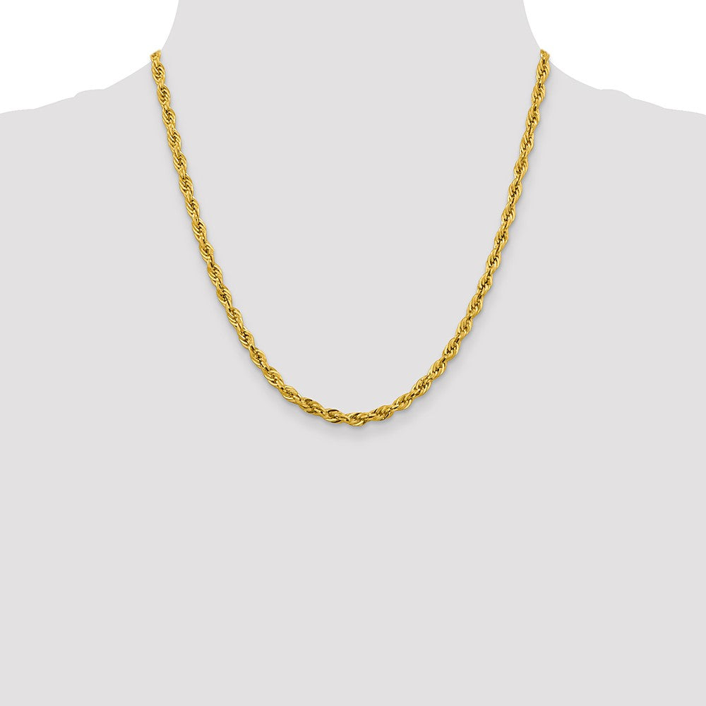 Semi Solid Rope with Lobster Clasp Chain - WBC