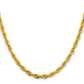 Semi Solid Rope with Lobster Clasp Chain - WBC