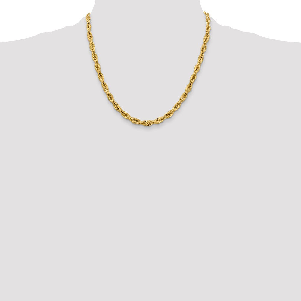 Semi Solid Rope with Lobster Clasp Chain - WBC