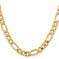 Semi-Solid Figaro with Lobster Clasp Chain - WBC