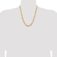 Semi-Solid Figaro with Lobster Clasp Chain - WBC
