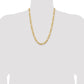 Semi-Solid Figaro with Lobster Clasp Chain - WBC