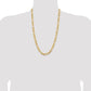 Semi-Solid Figaro with Lobster Clasp Chain - WBC