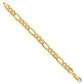 Semi-Solid Figaro with Lobster Clasp Bracelet - WBC