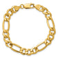 Semi-Solid Figaro with Lobster Clasp Bracelet - WBC