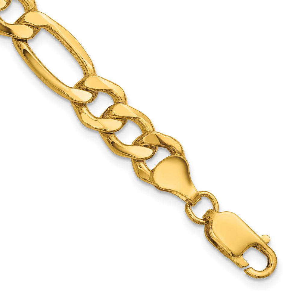 Semi-Solid Figaro with Lobster Clasp Bracelet - WBC